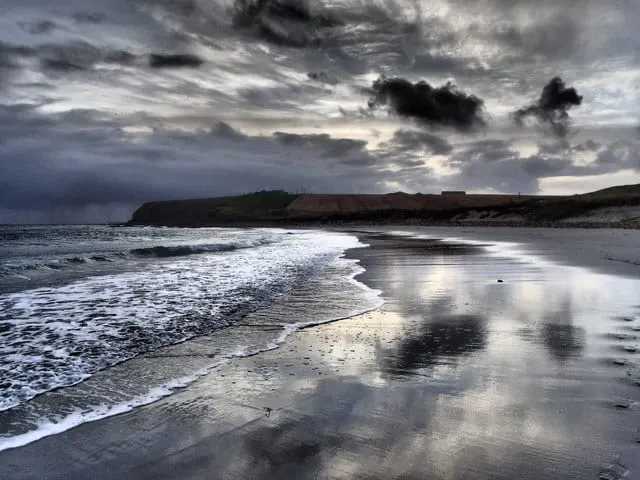 Photo of Dingieshowe Beach, a beach near Burray Village, the Orkney Islands, the Scottish Highlands and Islands.