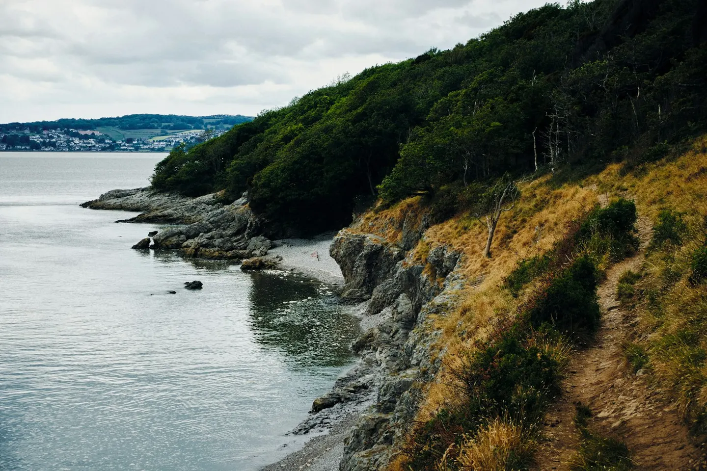 Photo of Far Arnside, a Site of Special Scientific Interest near Silverdale in Arnside & Silverdale, Cumbria, north west England.