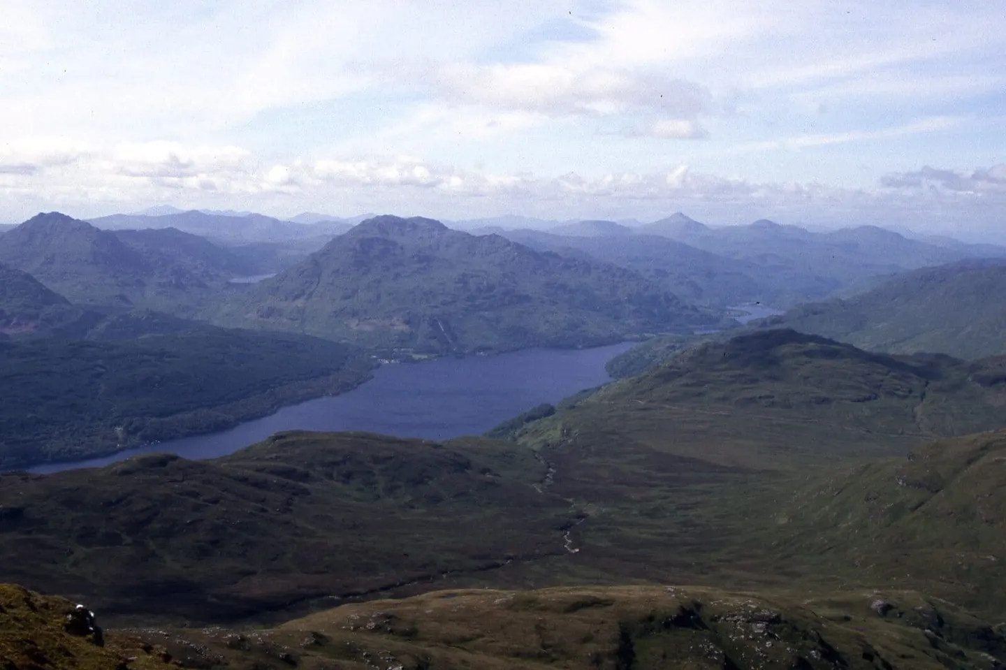 Photo: Ben Vorlich (Argyll and Bute), a 943m Munro near Inversnaid, Argyll and Bute, the Scottish Highlands and Islands.