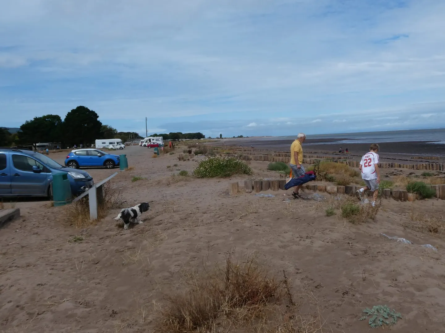 Photo of Dunster Beach, a swimming spot in Somerset, south west England.