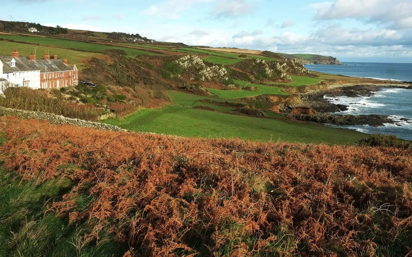 Photo: Prawle Point, a viewpoint near Salcombe, Devon, south west England.