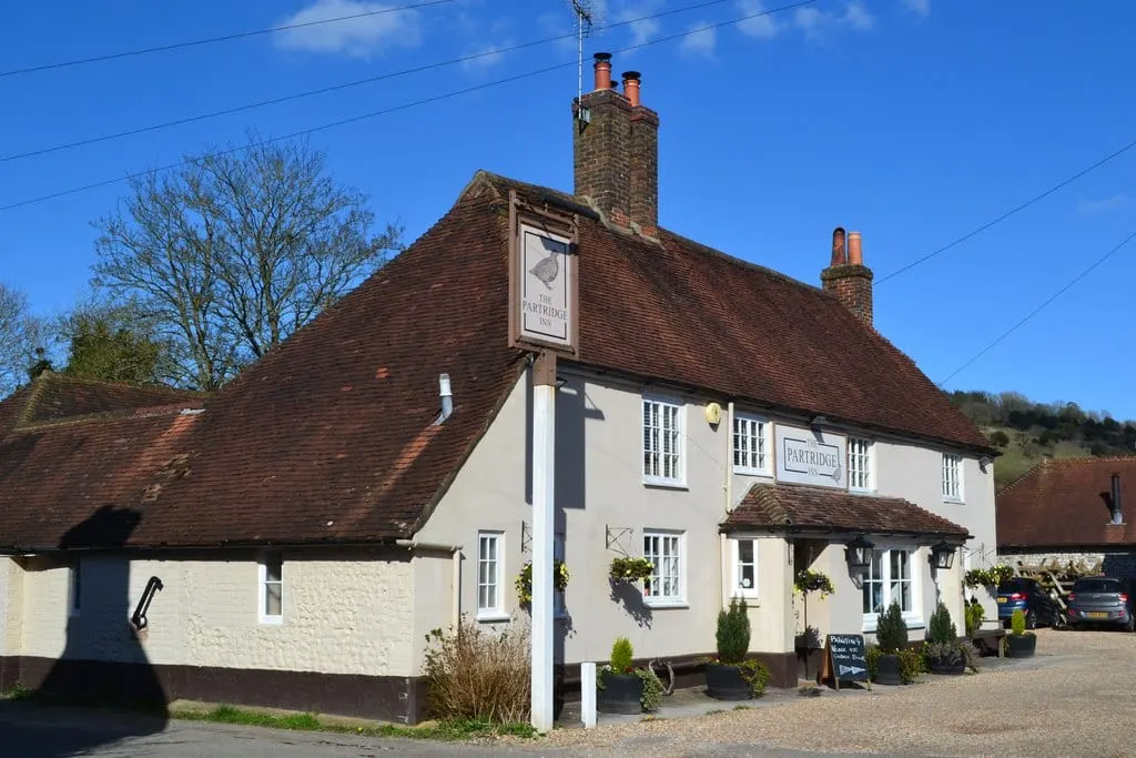 Photo of Singleton, a village in the South Downs, West Sussex, south east England.