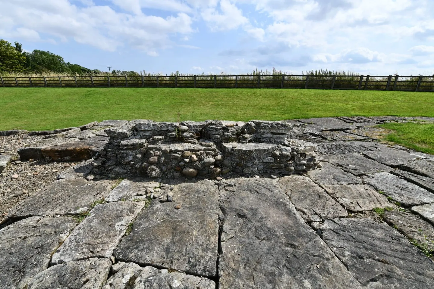 Photo of Piercebridge Roman Bridge, a Roman site in North Yorkshire, northern England.