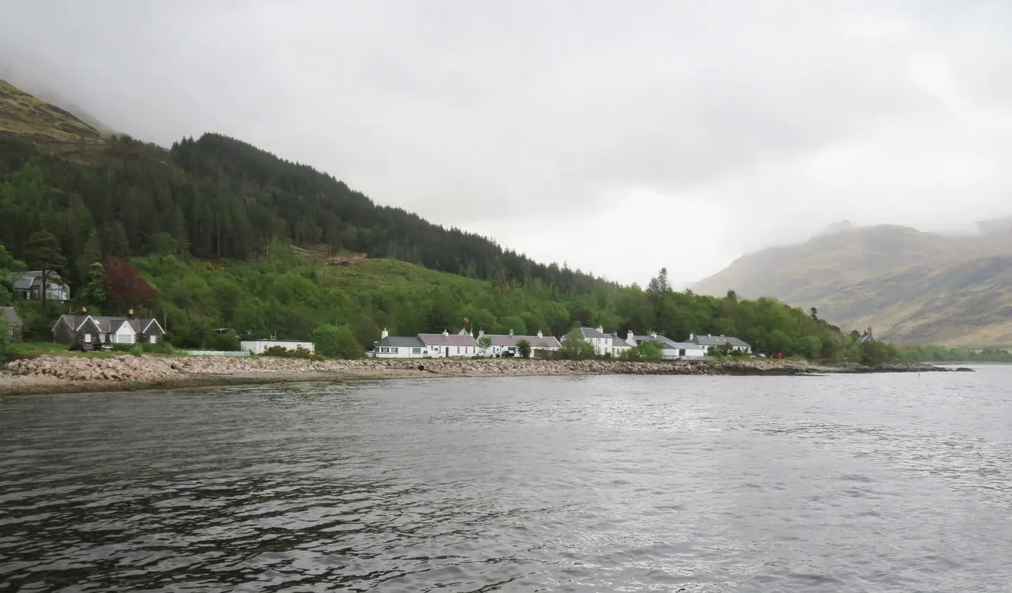 Photo of Inverie, a village in Knoydart, Highland, the Scottish Highlands and Islands.