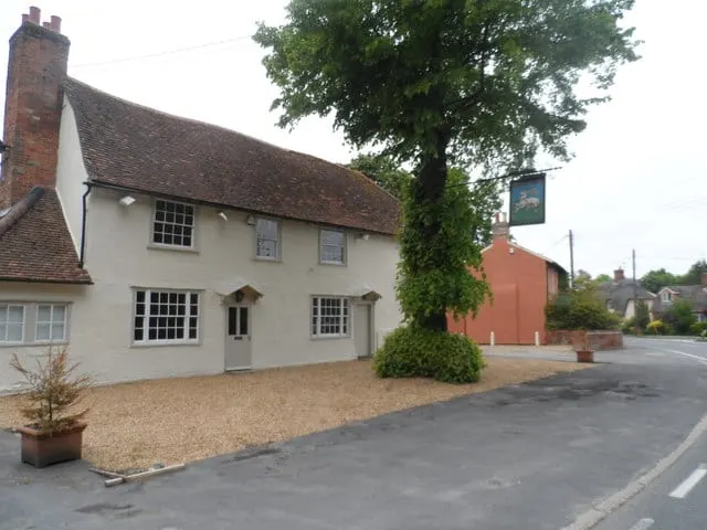 Photo of The White Hart Inn, a gastropub near West Mersea, Essex, eastern England.