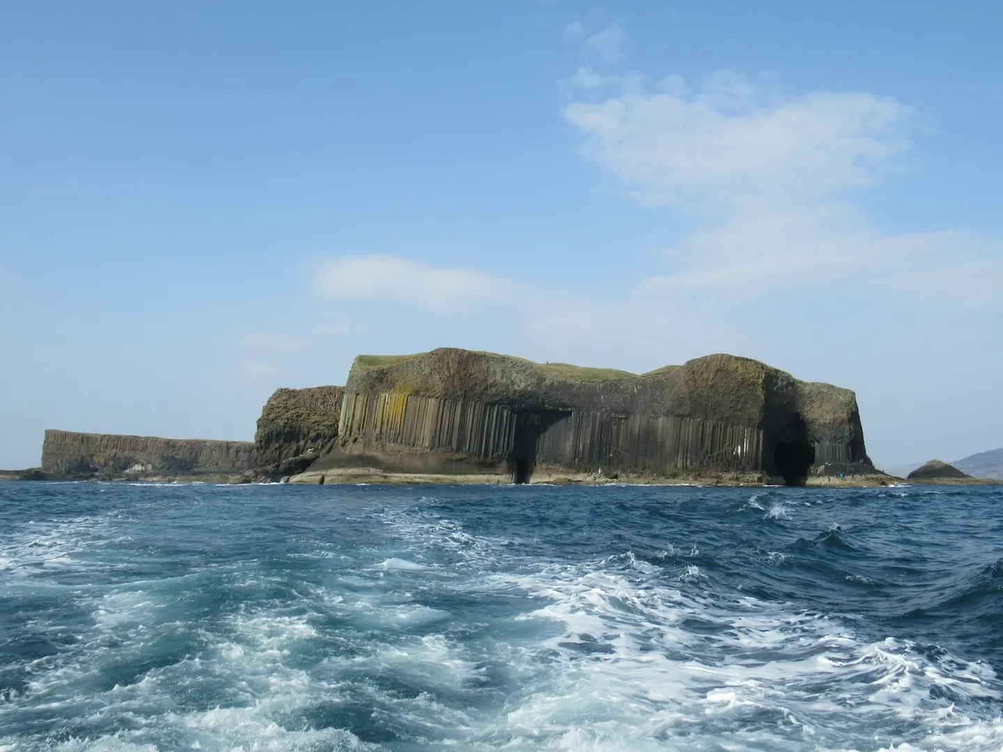 Photo of Staffa, an island in Argyll and Bute, the Scottish Highlands and Islands.