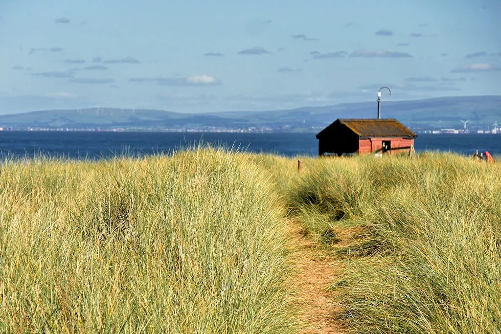 Photo of Walney Island, an island in Cumbria, north west England.