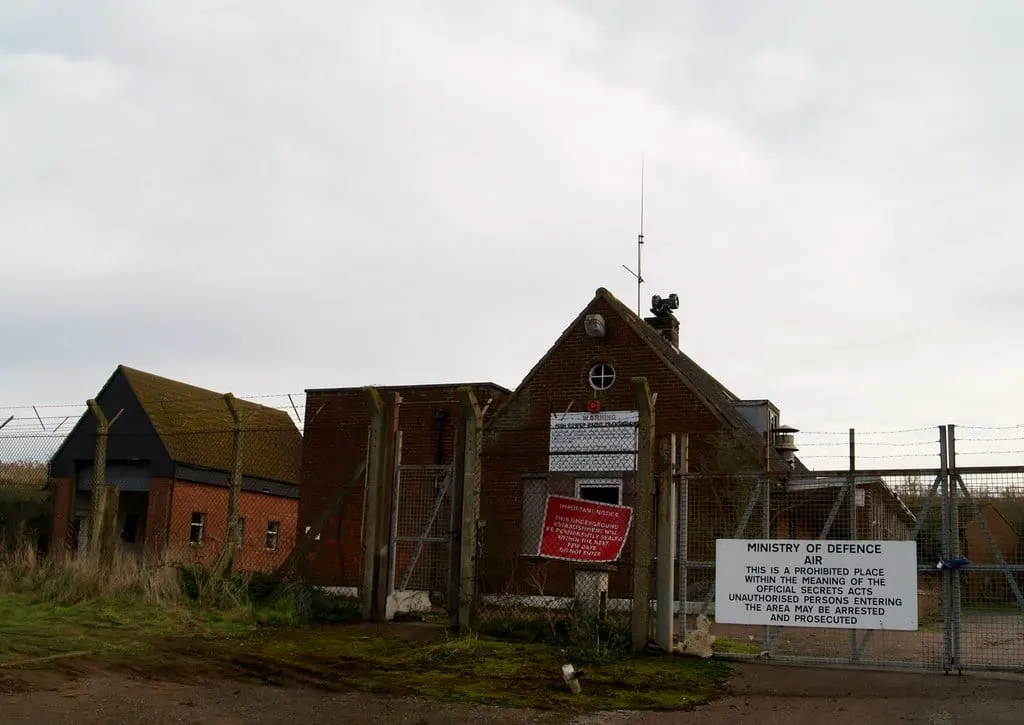 Photo of Bawdsey Radar, a visitor attraction near Harwich, Suffolk, eastern England.
