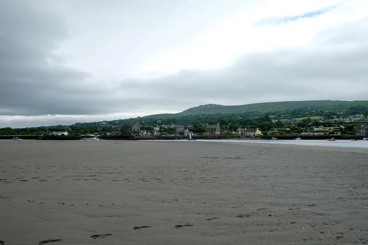 Photo of Newport, a village in Pembrokeshire, south west Wales.