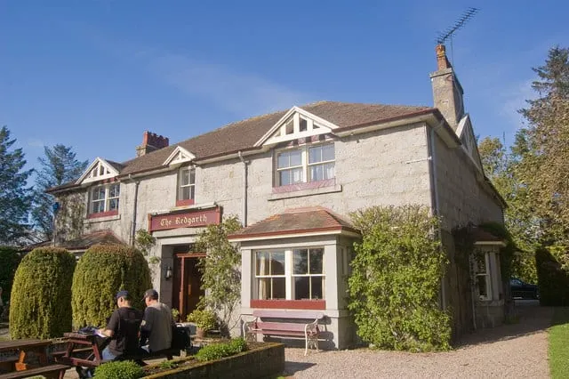 Photo of The Redgarth, a pub near Oldmeldrum, Aberdeenshire, north east Scotland.