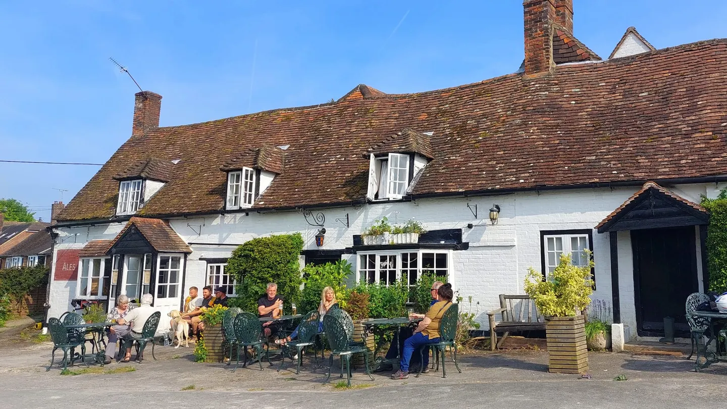 Photo of The Lions of Bledlow, a pub in Buckinghamshire, south east England.