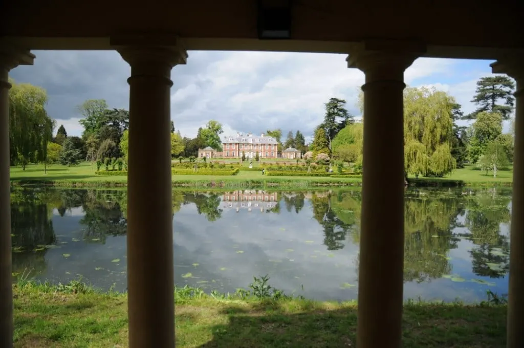 Photo of Highnam Court, a Grade II* registered house & garden in Gloucestershire, south west England.