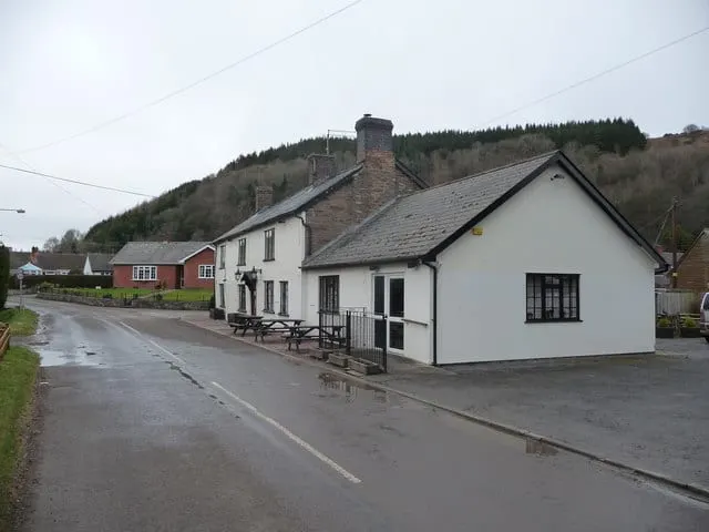Photo of The Crown Inn (Newcastle on Clun), a pub in Shropshire, central England.