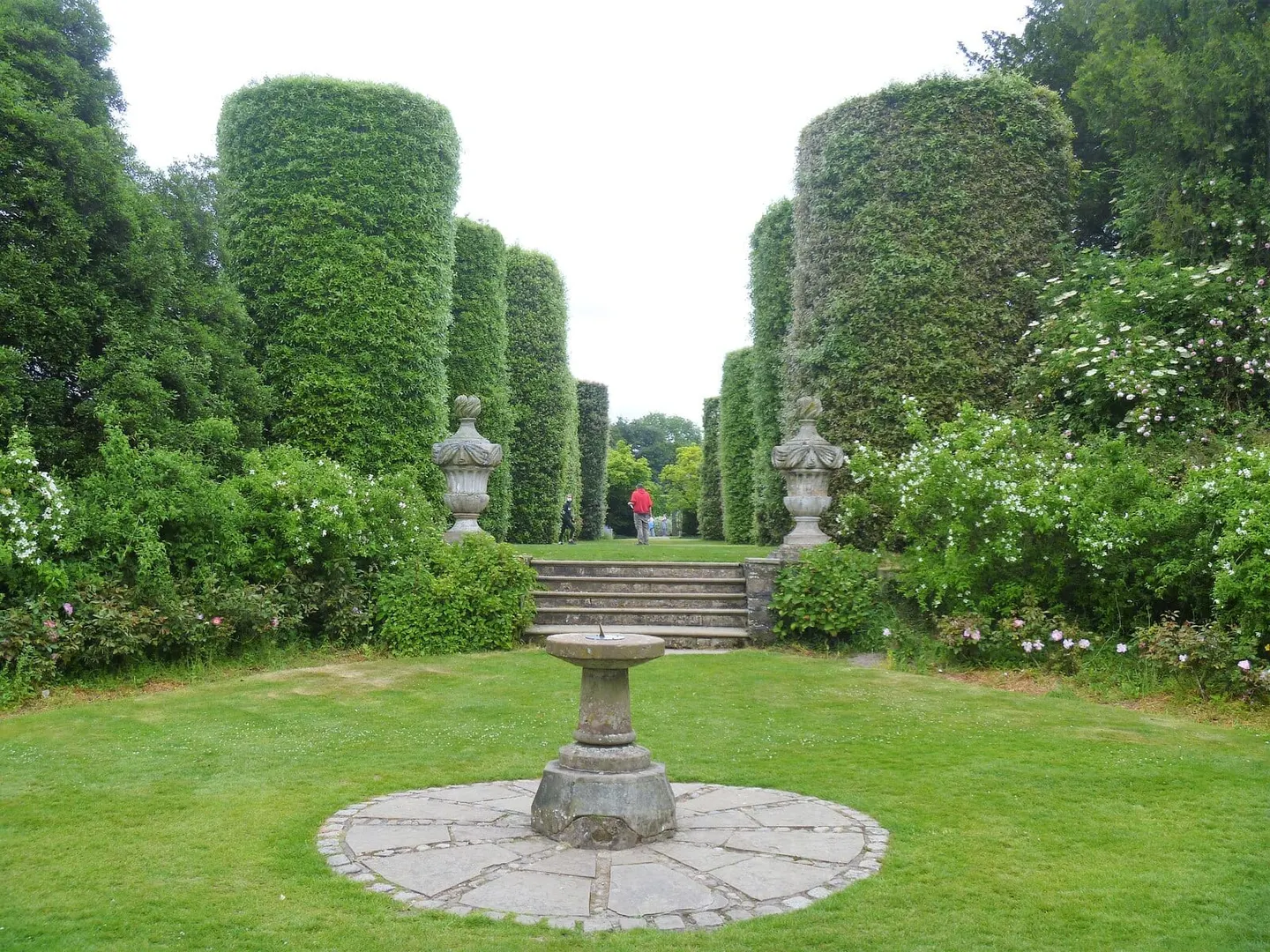 Photo of Arley Hall, a Grade II* registered house & garden near Great Budworth, Cheshire, north west England.