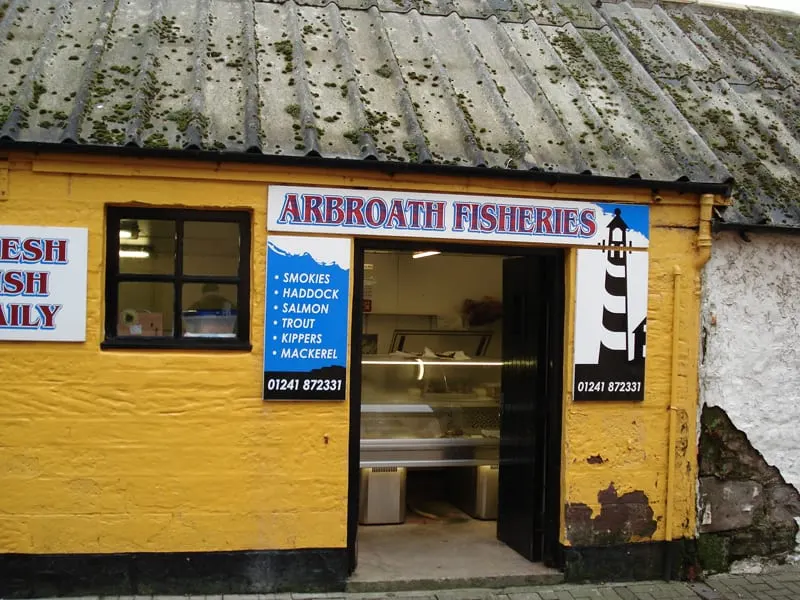 Photo of Arbroath Fisheries, a farm & farm shop in the Angus, north east Scotland.
