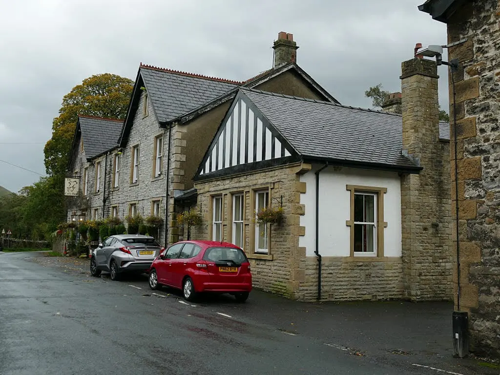 Photo of The Calf's Head, a pub near Worston, Lancashire, north west England.