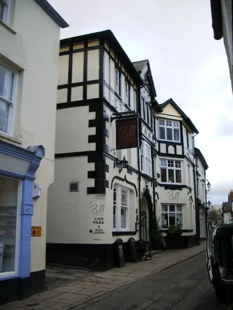 Photo of The Black Bull, a gastropub near Sedbergh in the Yorkshire Dales, Cumbria, north west England.