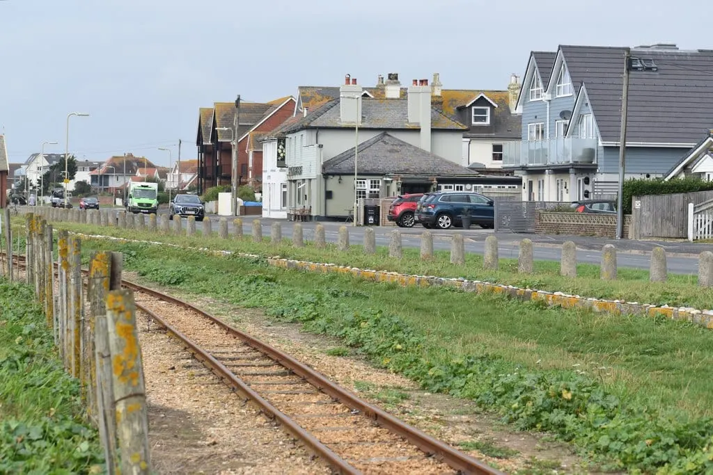 Photo of Hayling Eastoke, a swimming spot near West Itchenor, Hampshire, south east England.