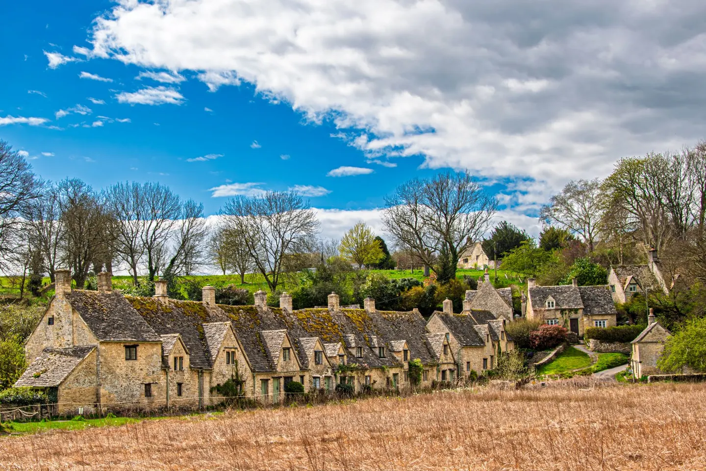Photo along the Cotswold Way, a 102-mile National Trail running from Bath to Chipping Campden, England.