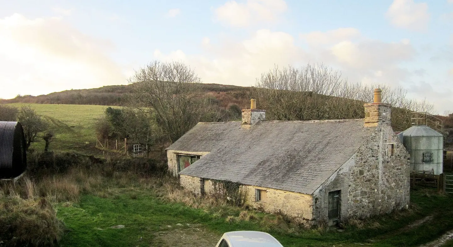 Photo of Castell, a country estate near Fishguard, Pembrokeshire, south west Wales.