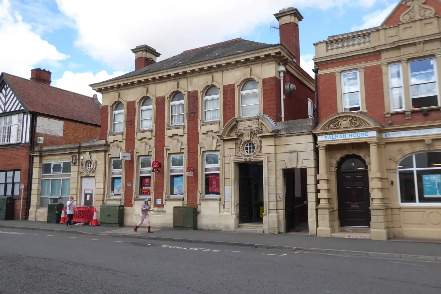 Photo of Droitwich Spa, a village in Worcestershire, central England.