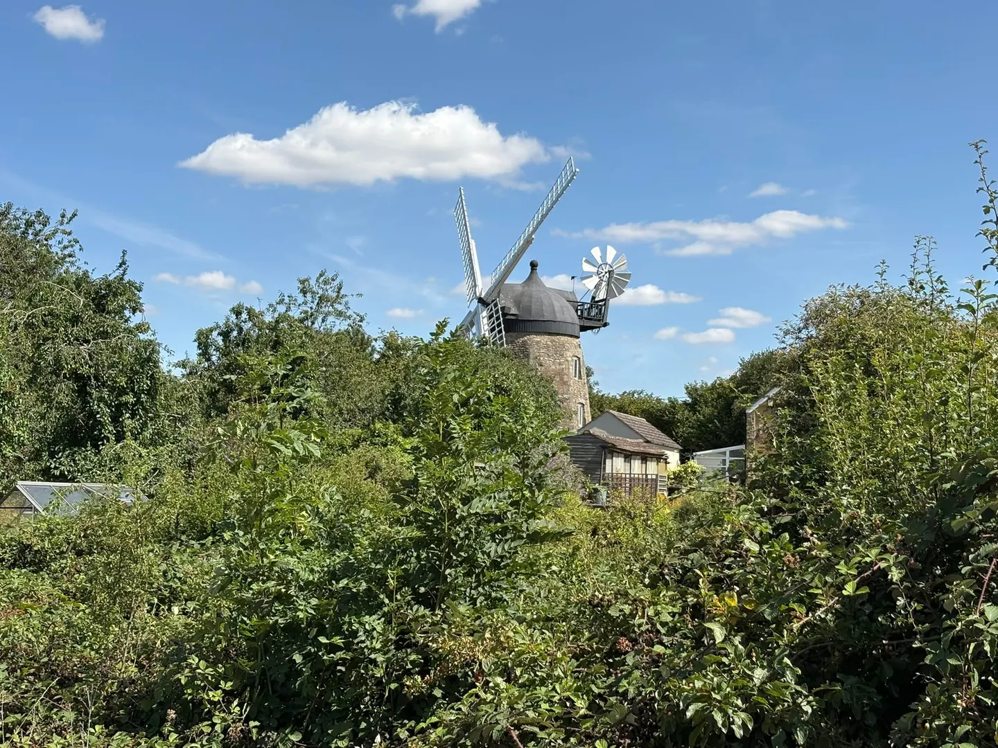 Photo of Wheatley Windmill, a windmill in Oxfordshire, south east England.