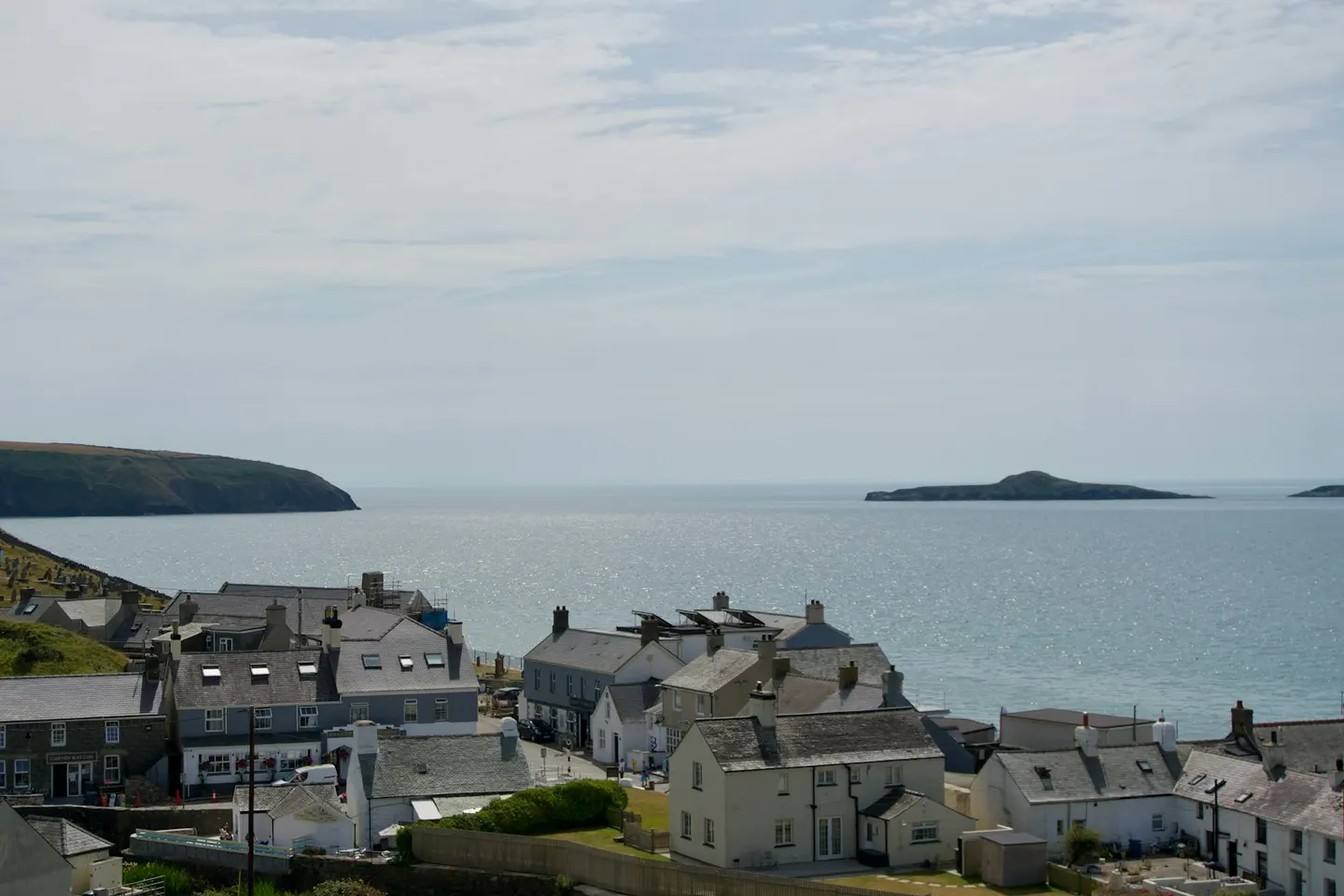 Photo of Aberdaron, a village in Llŷn, Gwynedd, north Wales.