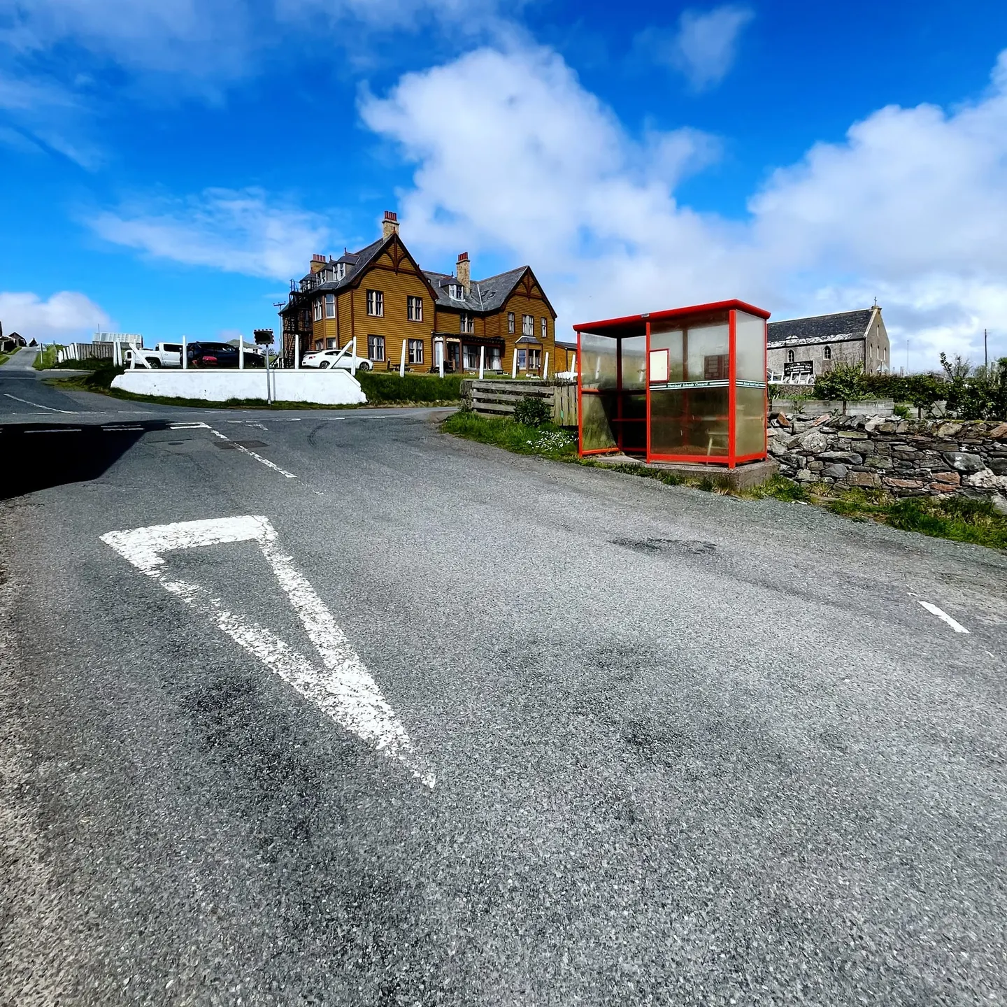 Photo of Hillswick, a village in the Shetland Islands, the Scottish Highlands and Islands.