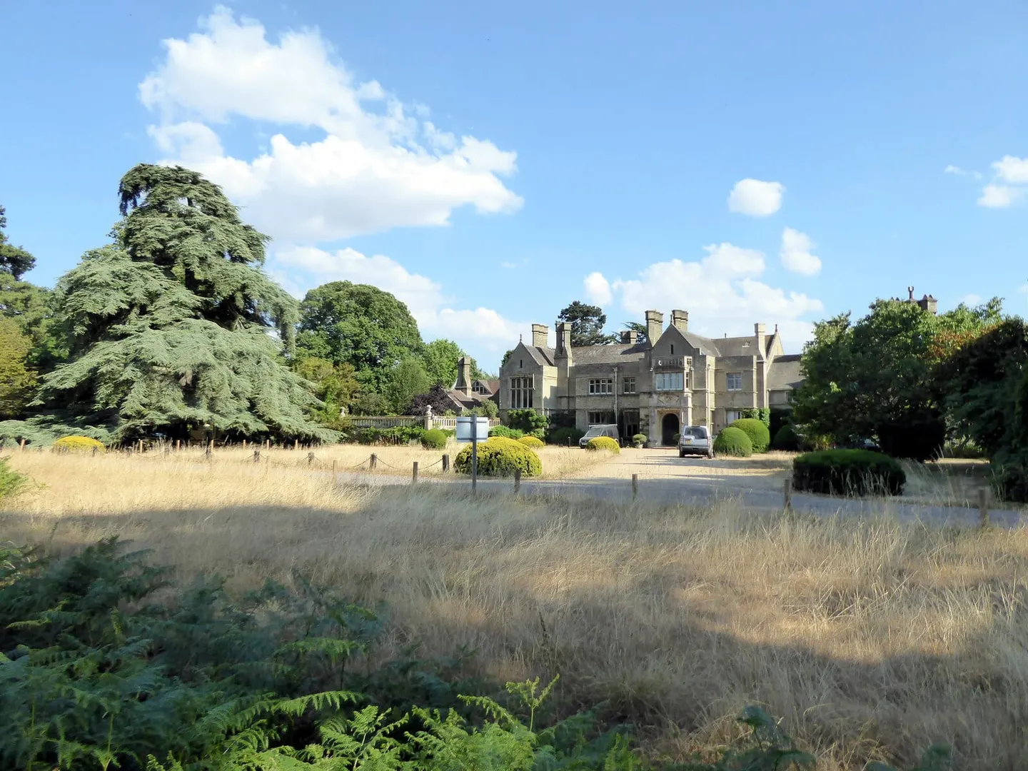 Photo of The Lodge, Sandy, a nature reserve near Ickwell, Bedfordshire, eastern England.