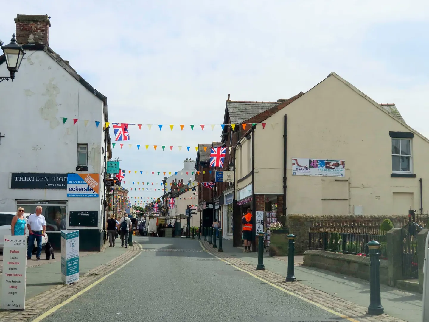 Photo of Garstang, a village in Lancashire, north west England.