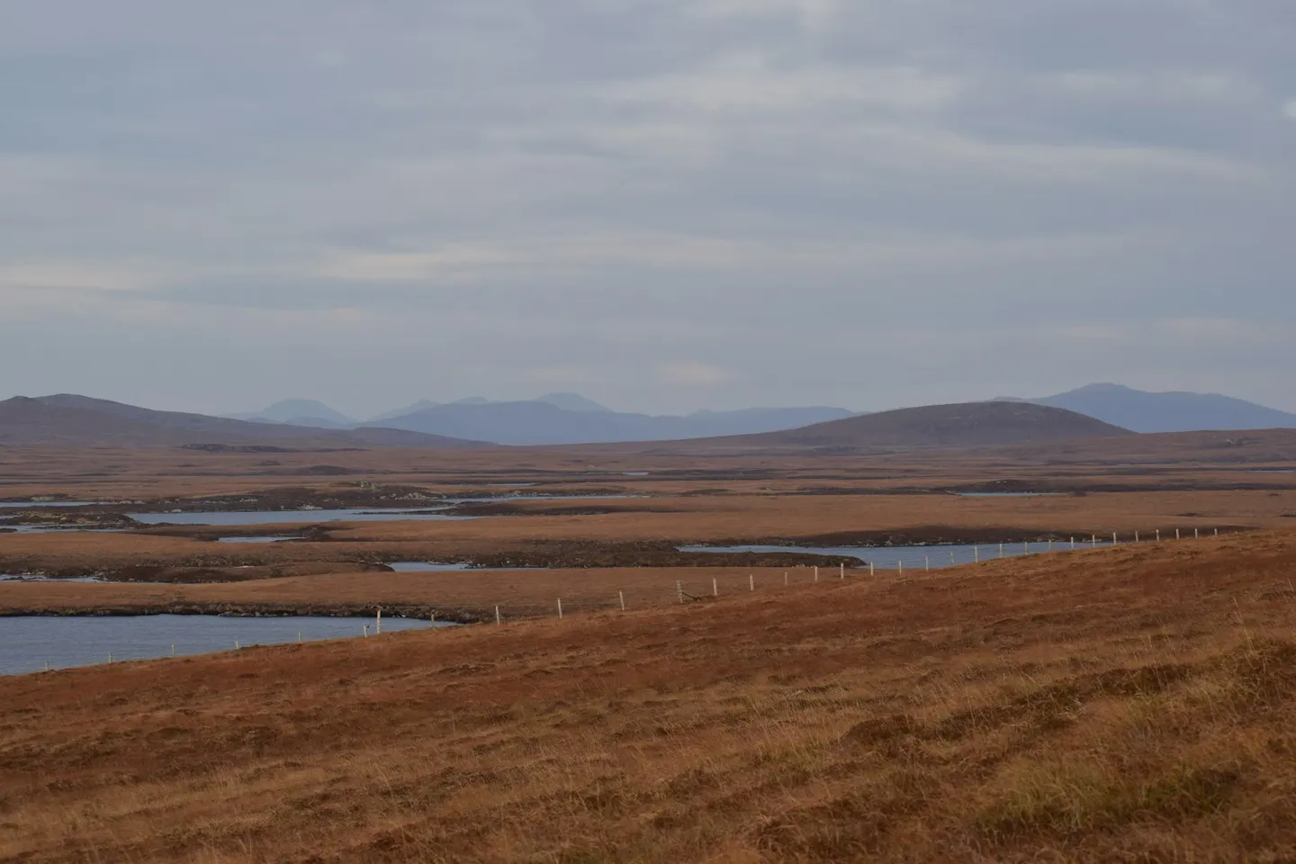 Photo of North Uist, an island in Na h-Eileanan Siar, the Scottish Highlands and Islands.