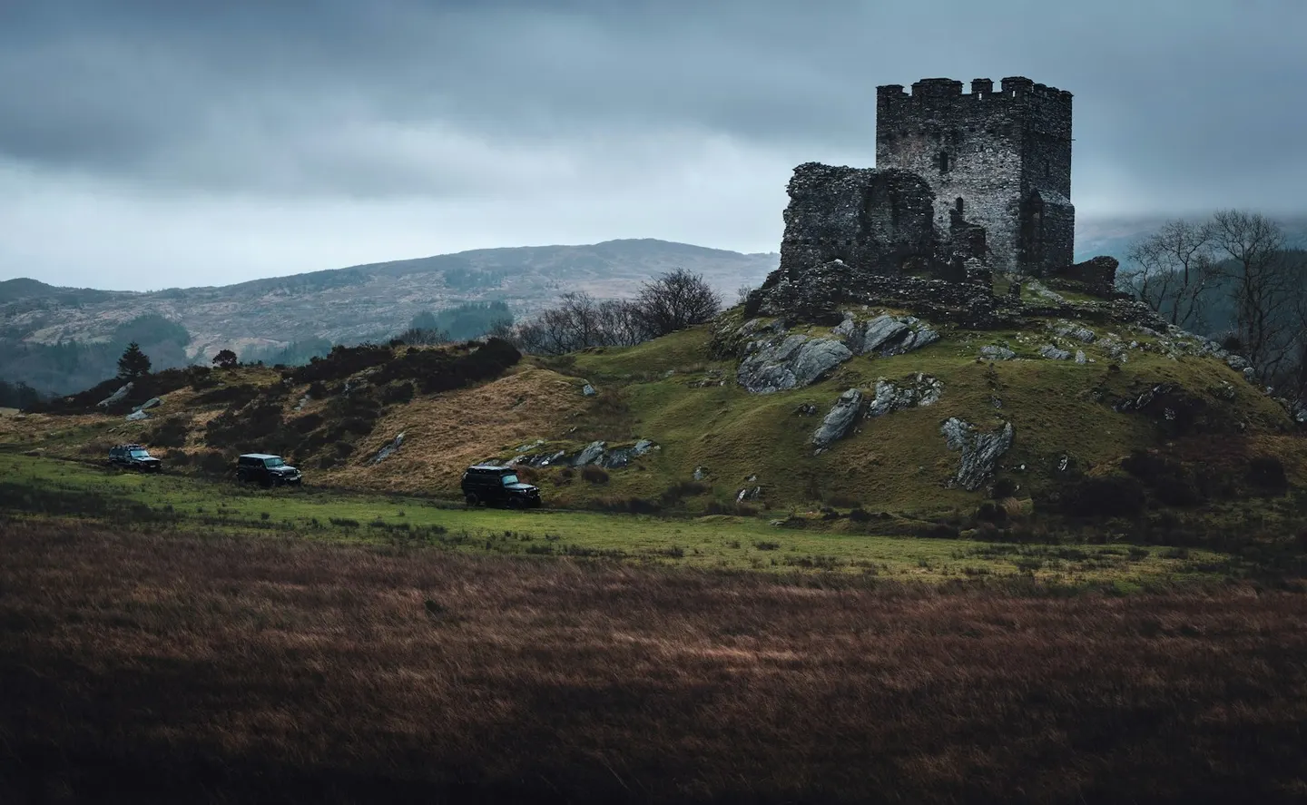 Photo of Dolwyddelan, a village in Eryri, Conwy, north Wales.