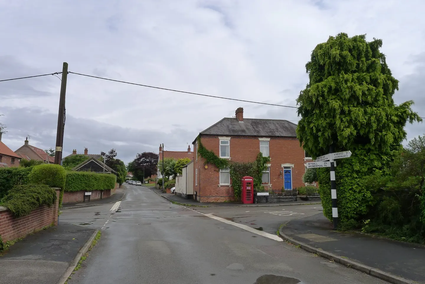 Photo of Willoughby on the Wolds, a village in Nottinghamshire, central England.