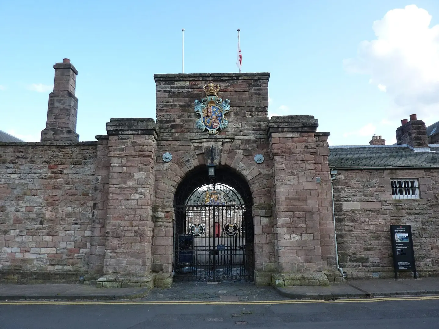 Photo of Berwick Barracks and Main Guard, a visitor attraction near Berwick-upon-Tweed, Northumberland, north east England.
