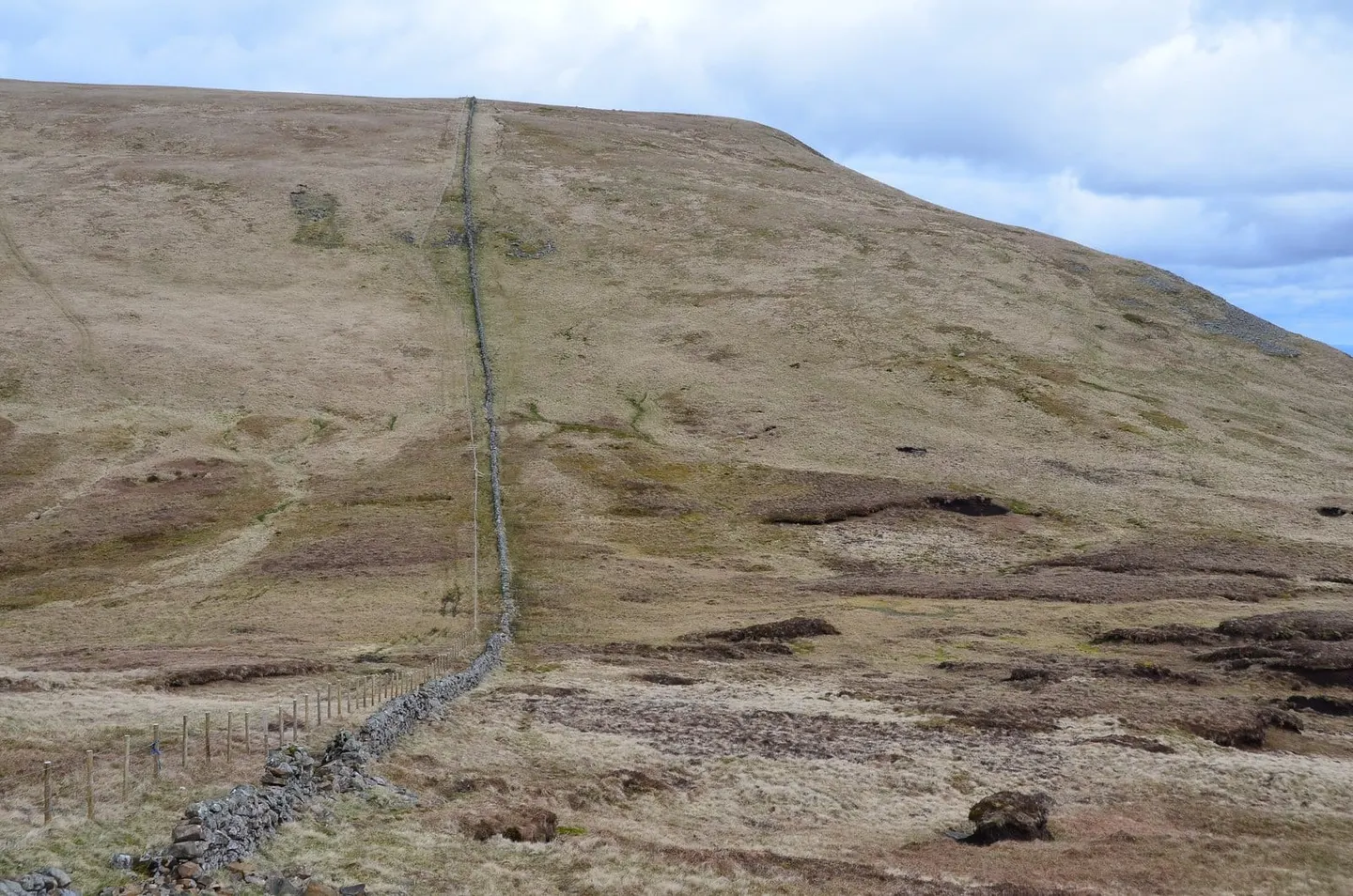 Photo: Lochcraig Head, an 801m hill in the Scottish Borders, southern Scotland.