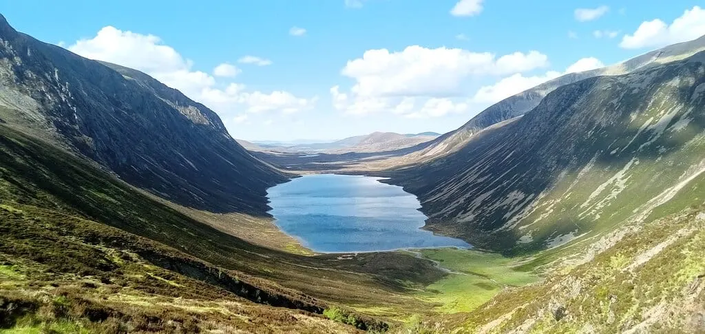 Photo of Loch Einich, a loch near Kincraig in the Cairngorms, Highland, the Scottish Highlands and Islands.