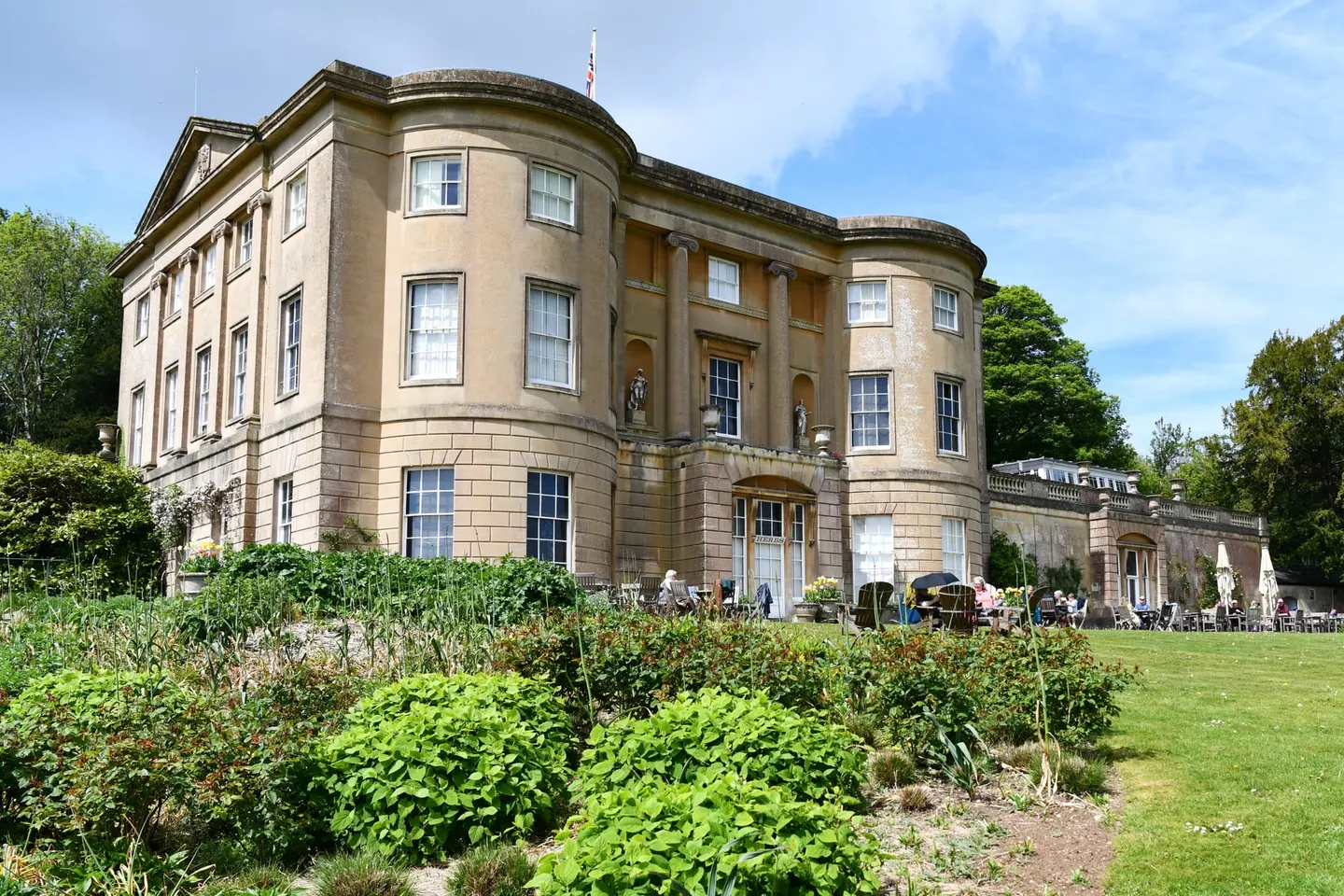 Photo of American Museum and Gardens, a garden near Claverton in the Cotswolds, Somerset, south west England.