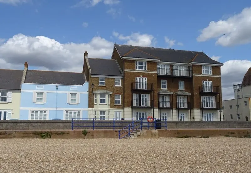 Photo of Hythe, a swimming spot near Elham, Kent, south east England.
