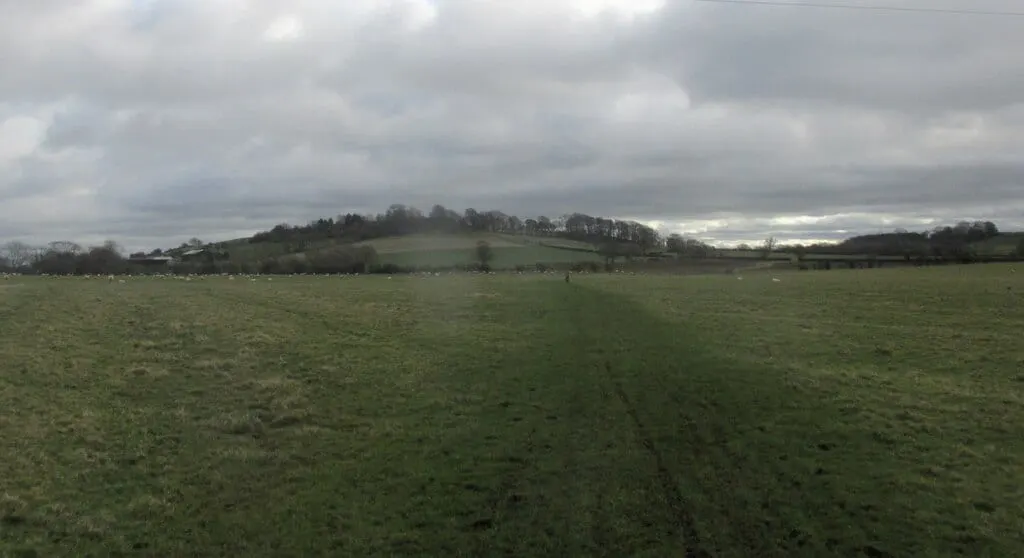 Photo: Arbury Hill, a 224m hill near Badby, Northamptonshire, central England.