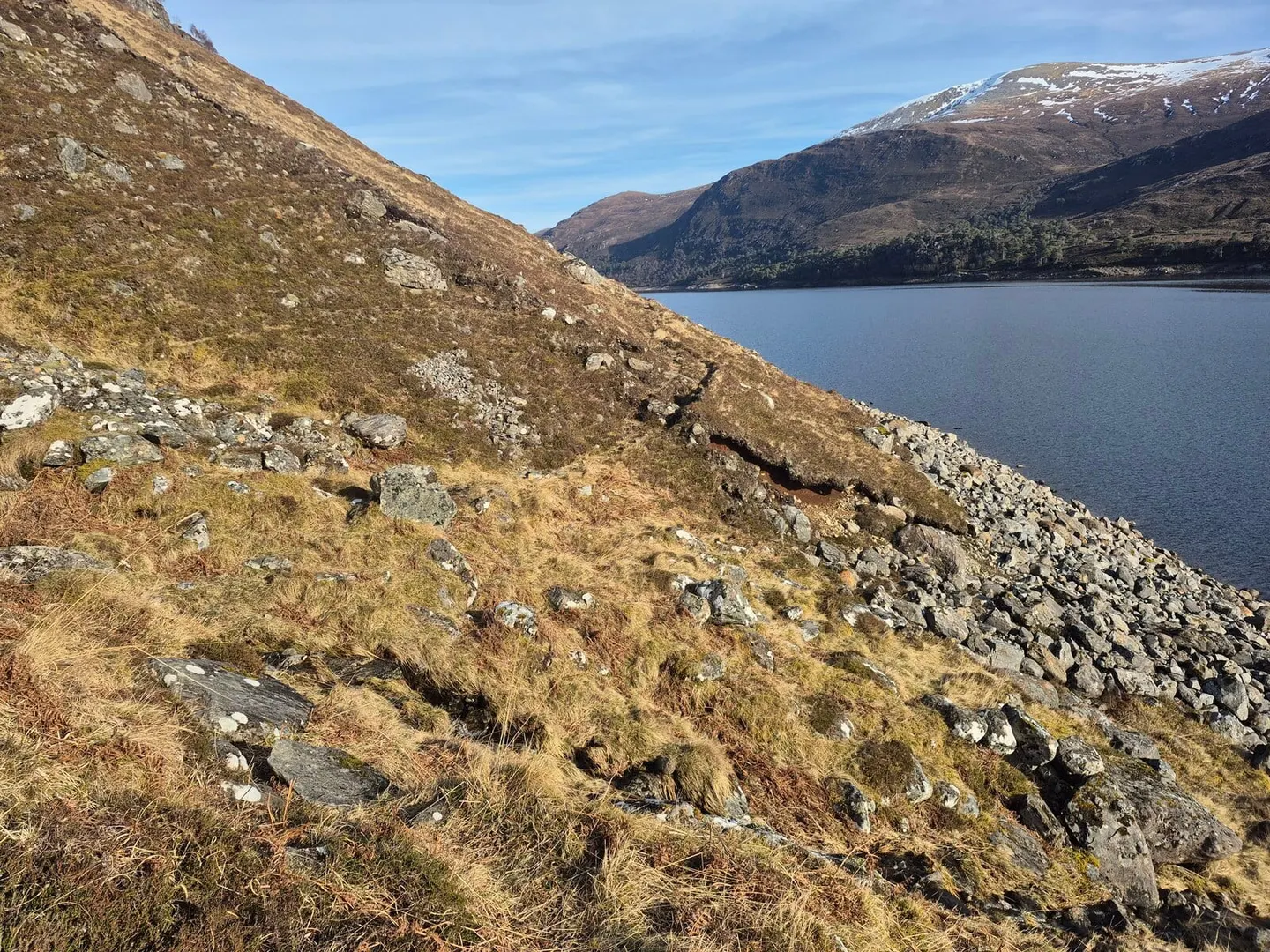 Photo of Loch Mullardoch, a reservoir in Highland, the Scottish Highlands and Islands.