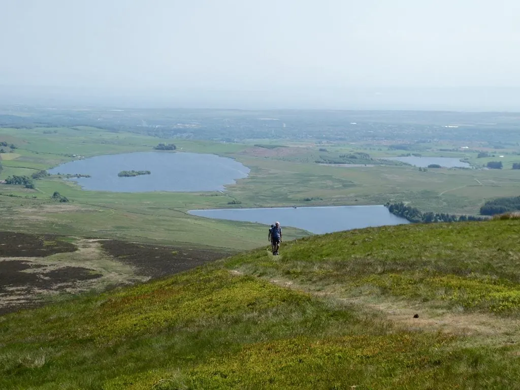 Photo: West Lomond, a 522m hill near Falkland, Fife, central Scotland.