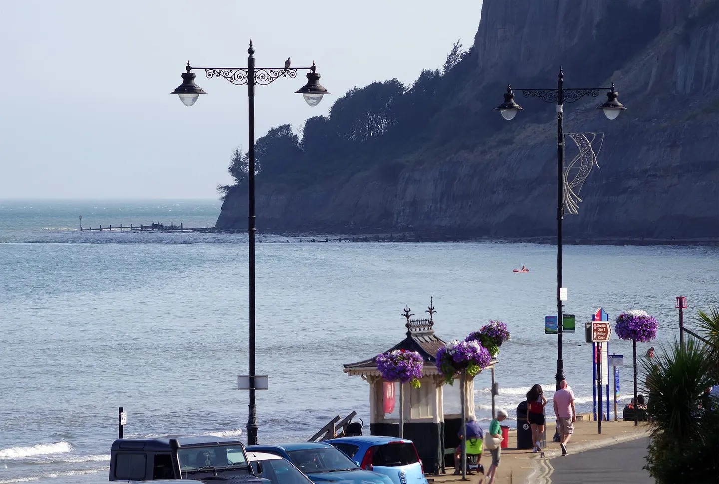 Photo of Shanklin, a swimming spot near Shanklin Old Village, the Isle of Wight, south east England.