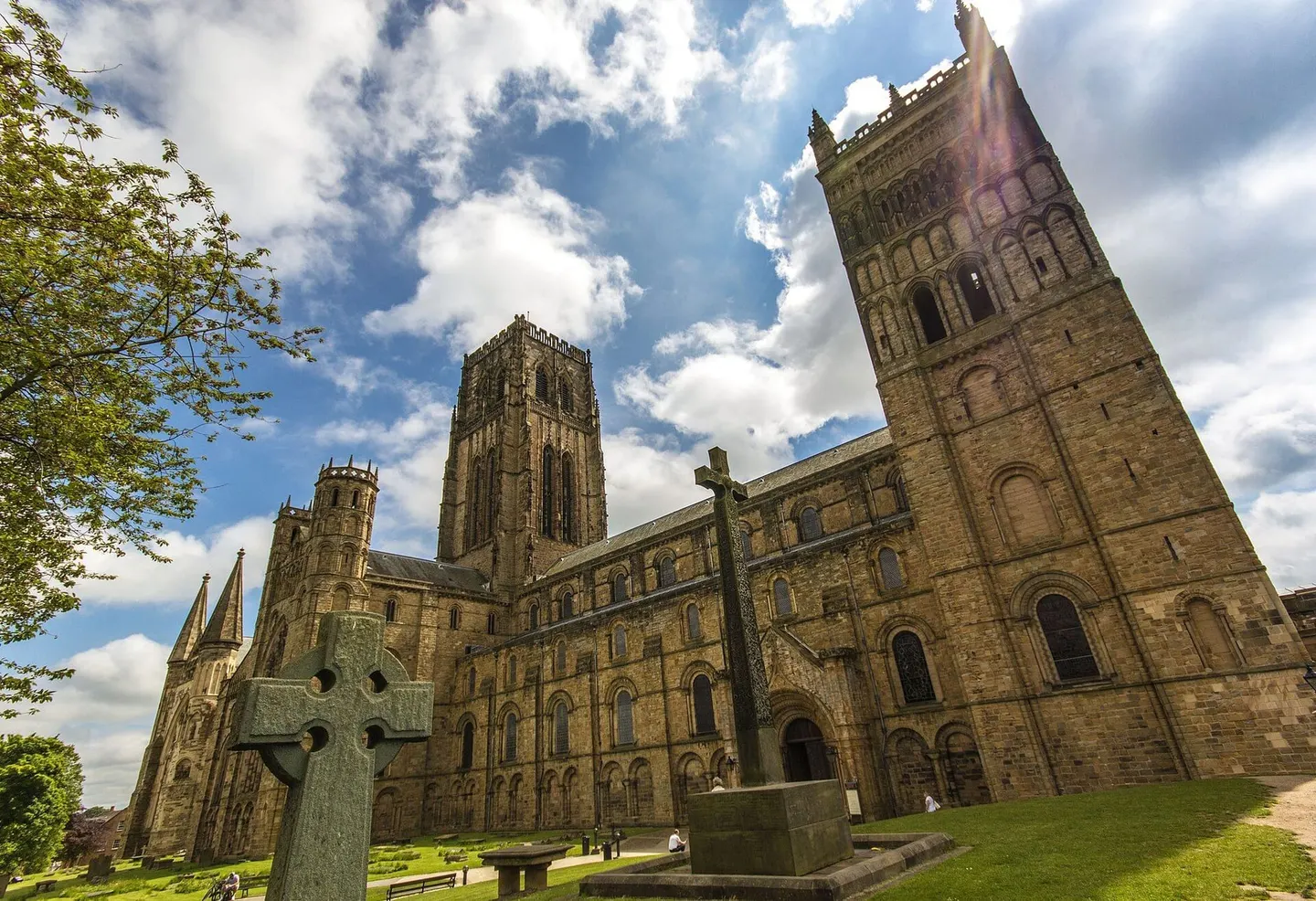 Photo of Durham Cathedral, a church in County Durham, north east England.
