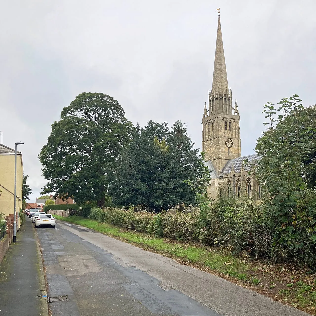 Photo of Patrington, a village in East Riding of Yorkshire, northern England.