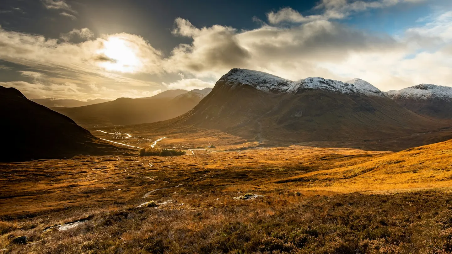 Photo: Three Sisters of Glencoe Viewpoint, a viewpoint near Kinlochleven, Highland, the Scottish Highlands and Islands.