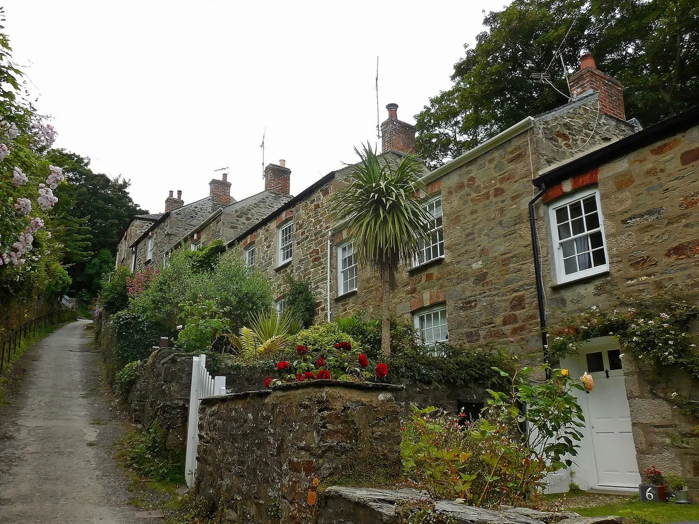 Photo of St Agnes, a village in Cornwall, south west England.