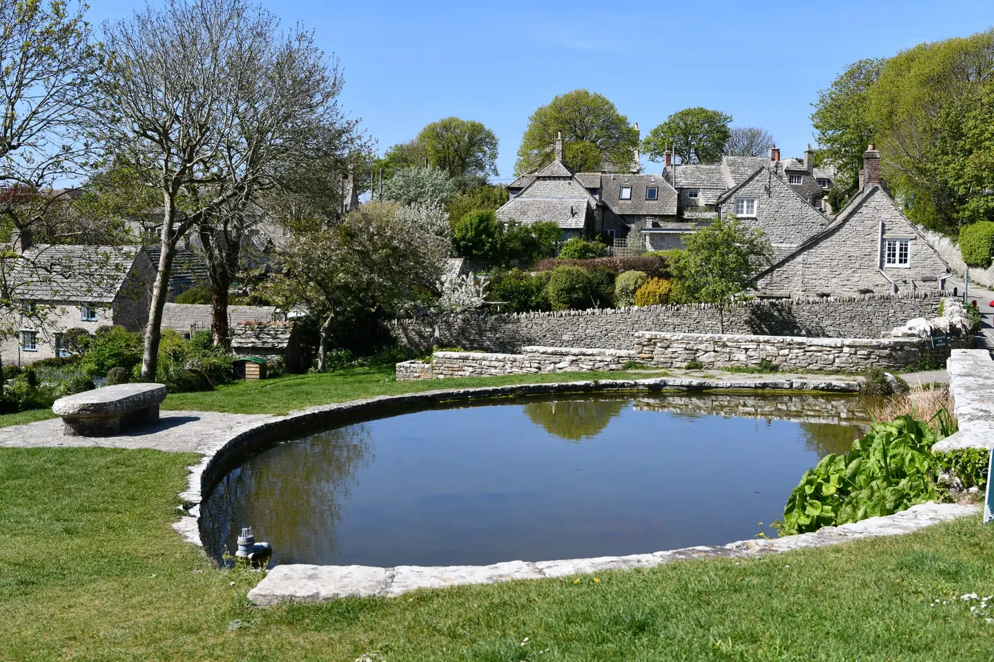 Photo of Worth Matravers, a village in Dorset, south west England.