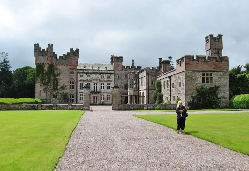 Photo of Hutton-in-the-Forest, a garden near Skelton, Cumbria, north west England.