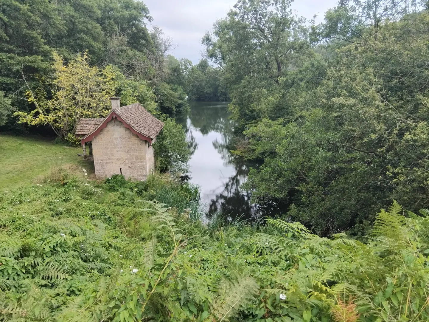 Photo of Woodchester Park, a Site of Special Scientific Interest near Nailsworth in the Cotswolds, Gloucestershire, south west England.