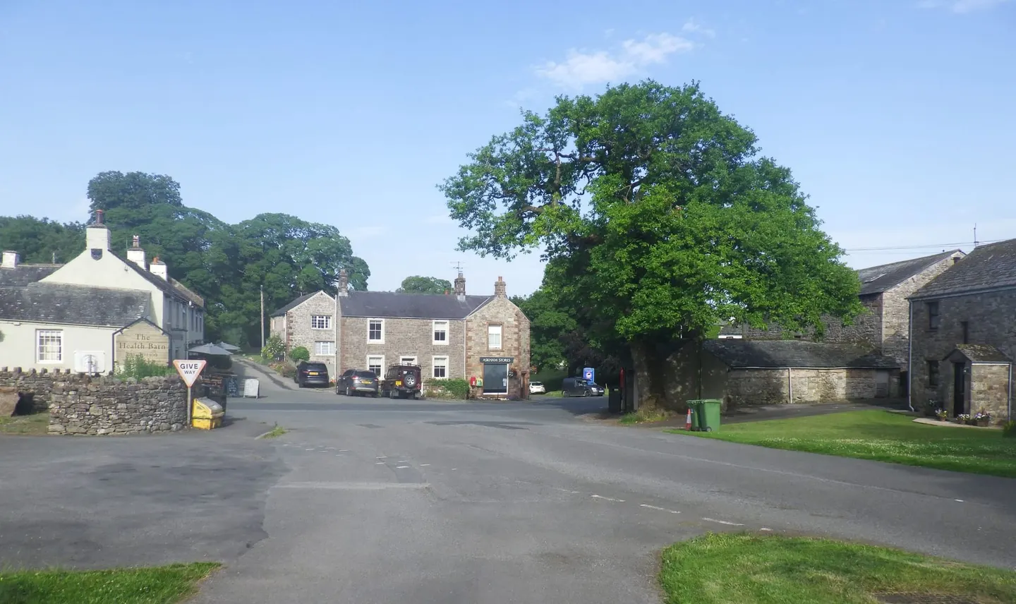 Photo of Askham, a village in the Lake District, Cumbria, north west England.